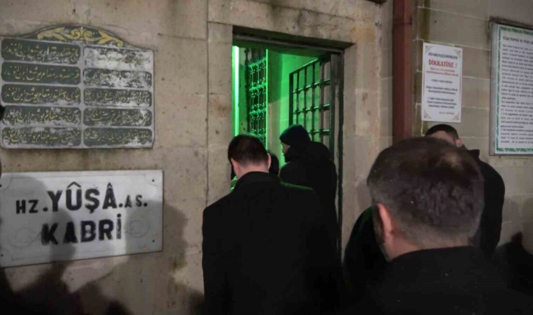 İstanbul’un önemli manevi ziyaret noktalarından Beykoz Yuşa Tepesi’nde, Vakıflar Genel