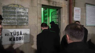 İstanbul’un önemli manevi ziyaret noktalarından Beykoz Yuşa Tepesi’nde, Vakıflar Genel