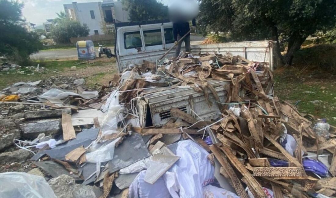 Bodrum Belediyesi Zabıta Müdürlüğü ekipleri, halk sağlığının korunması ve çevre