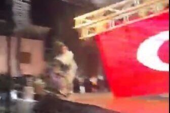 Aydın’ın Kuyucak ilçesinde düzenlenen bir etkinlikte eğlence ve korku bir