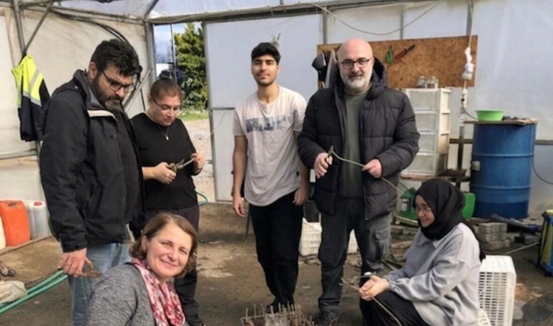 Edremit Meslek Yüksekokulu Zeytincilik ve Zeytin İşleme Teknolojisi Programı öğrencileri,