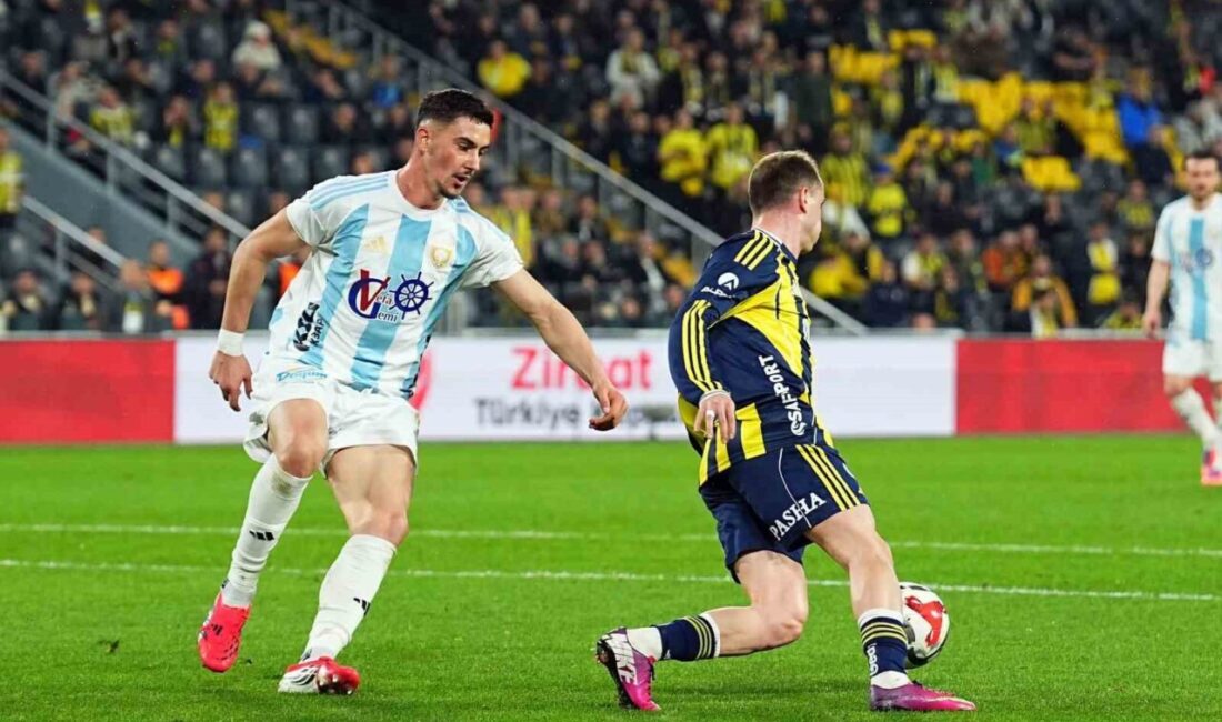 Ziraat Türkiye Kupası C Grubu 3. hafta maçında Fenerbahçe, evinde