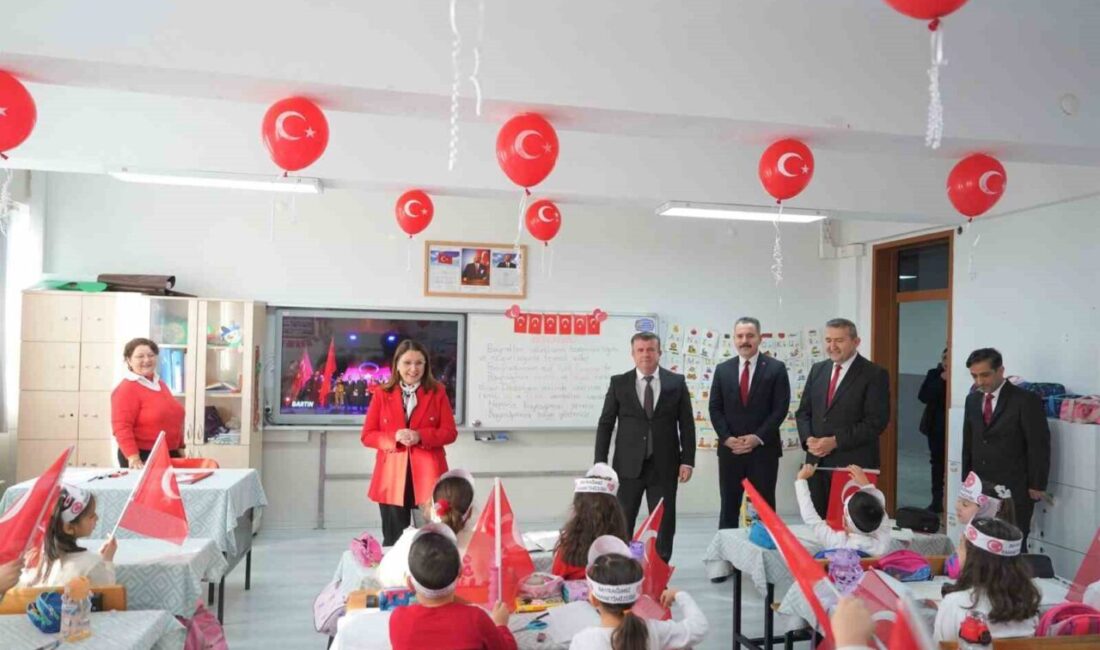 Zonguldak’ta 2025-2026 eğitim öğretim yılının ikinci yarısı, “Bayrak Sevgisi” temasıyla