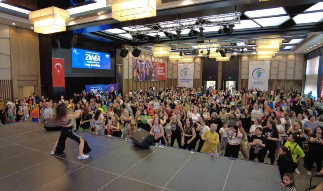 Merkezefendi Belediyesi, ilçedeki dans ve sporseverleri ‘Zumba LoveStar Masterclass’ etkinliğinde
