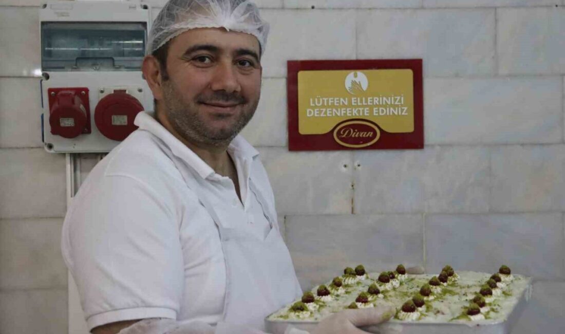 Kayseri’de 25 yıllık yaş pastası ustası Ramazan Duran; yüzyıllardır Ramazan