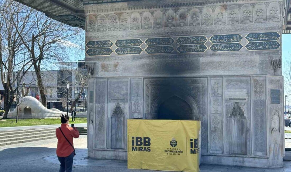 İstanbul’da yaklaşık 300 yıllık tarihi miraslardan biri olan Tophane Çeşmesi