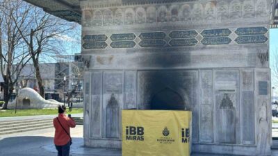 İstanbul’da yaklaşık 300 yıllık tarihi miraslardan biri olan Tophane Çeşmesi