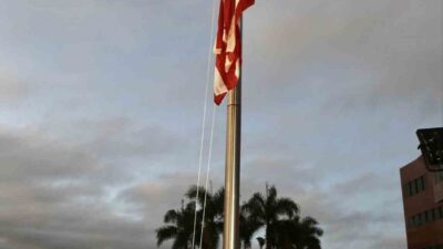 ABD bayrağı, 7 yıl aradan sonra Venezuela’nın başkenti Karakas’ta bulunan