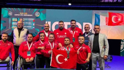 Gürcistan’ın başkenti Tiflis’te devam eden 2026 Para Powerlifting Avrupa Şampiyonası’nda
