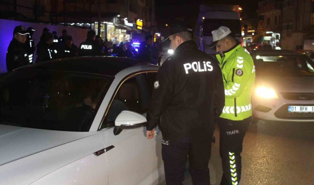 Adana’da 2 bin 305 polis ve jandarmanın katılımıyla ‘Huzur ve