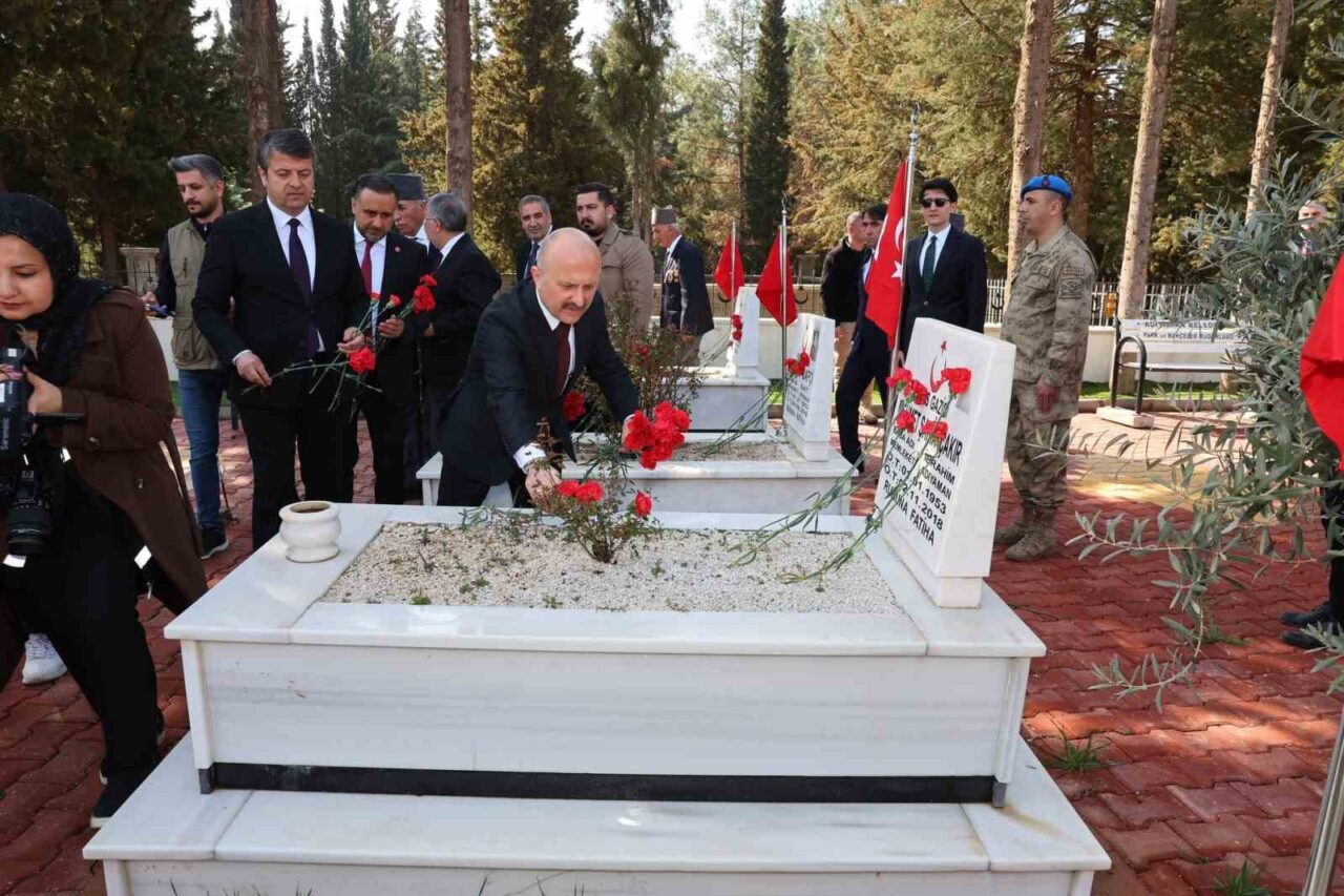 Adıyaman’da, 18 Mart Şehitleri Anma Günü ve Çanakkale Zaferi’nin 111.