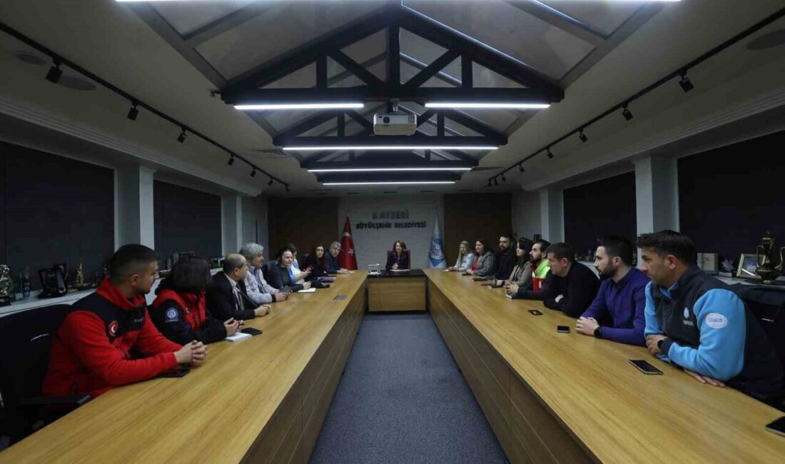 Kayseri Büyükşehir Belediyesi; engelli bireylerin afet ve acil durumlarda güvenliğini