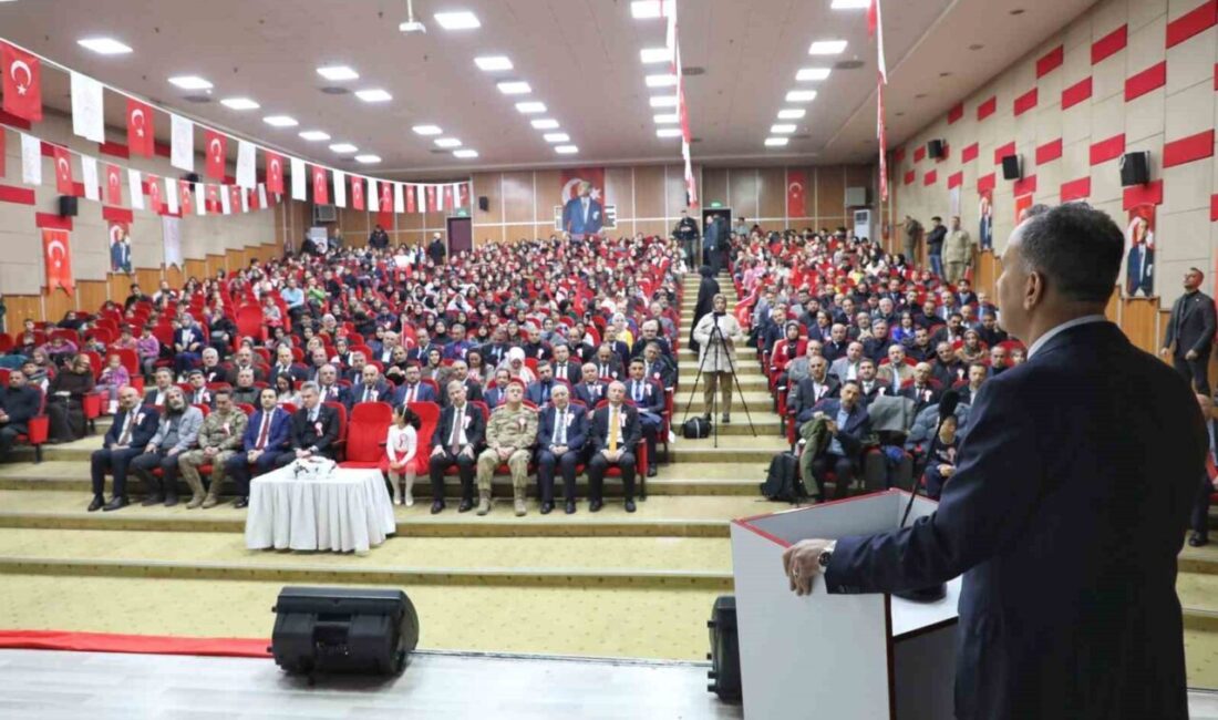 Ağrı’da, İstiklal Marşı’nın kabulünün 105. yıl dönümü ve Mehmet Akif
