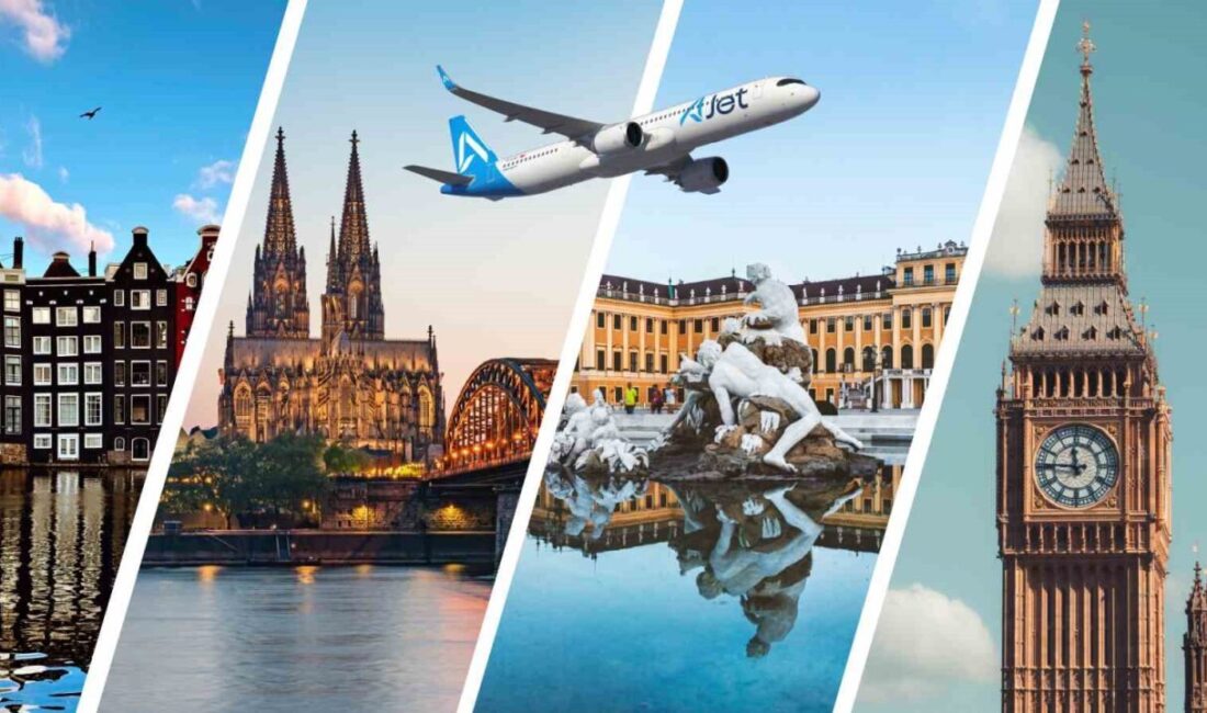 Türkiye’nin erişilebilir fiyatlı hava yolu şirketi AJet, yurt dışı hatlarında