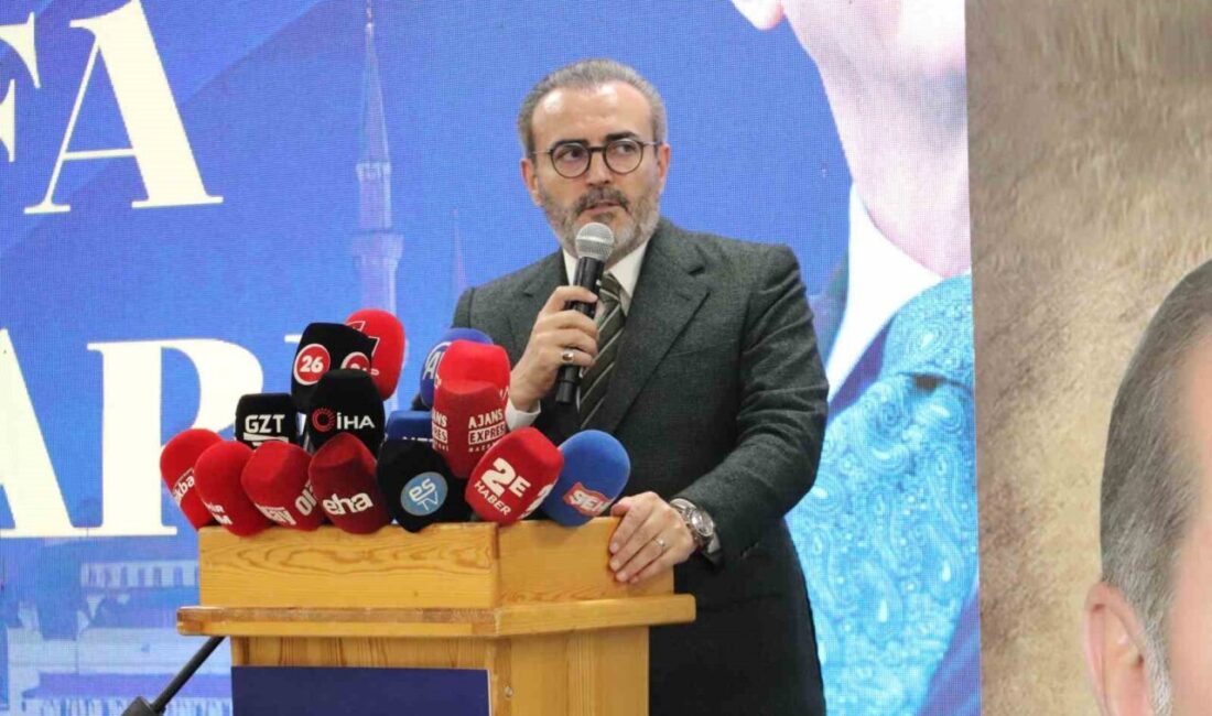 Eskişehir’e gelen AK Parti Merkez Karar Yönetim Kurulu (MKYK) Üyesi