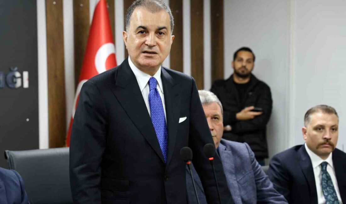 AK Parti Sözcüsü Ömer Çelik, Türkiye’nin her zaman barıştan yana