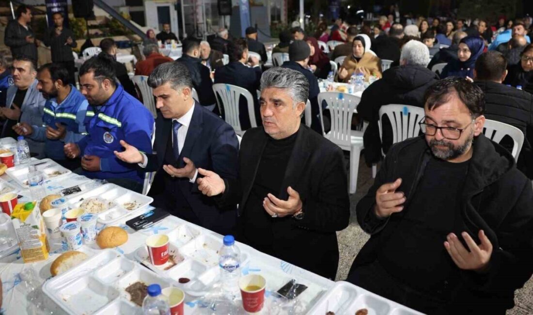 Mersin’in Akdeniz ilçesinde Ramazan ayının birlik ve dayanışma ruhu, düzenlenen