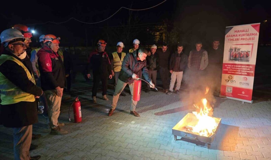 Konya’nın Akşehir İlçesinde faaliyet gösteren Yaren Arama Kurtarma Derneği tarafından
