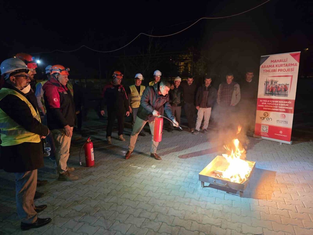 Konya’nın Akşehir İlçesinde faaliyet gösteren Yaren Arama Kurtarma Derneği tarafından
