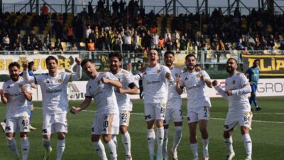 Aliağa FK, TFF 2. Lig Kırmızı Grup 28. hafta maçında