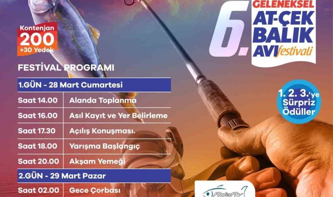 Aliağa Belediyesi’nin bu yıl 6’ncısını düzenleyeceği geleneksel At-Çek Balık Avı