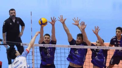 CEV Challenge Cup yarı final ikinci maçında Altekma, İzmir’de konuk
