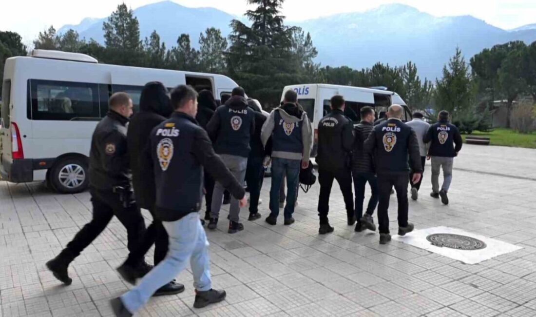 Amasya merkezli 10 ilde düzenlenen yasa dışı bahis operasyonunda yakalanan