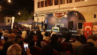 Antakya Belediyesi tarafından Habib-i Neccar Camii Meydanı’nda kurulan Ramazan etkinlik