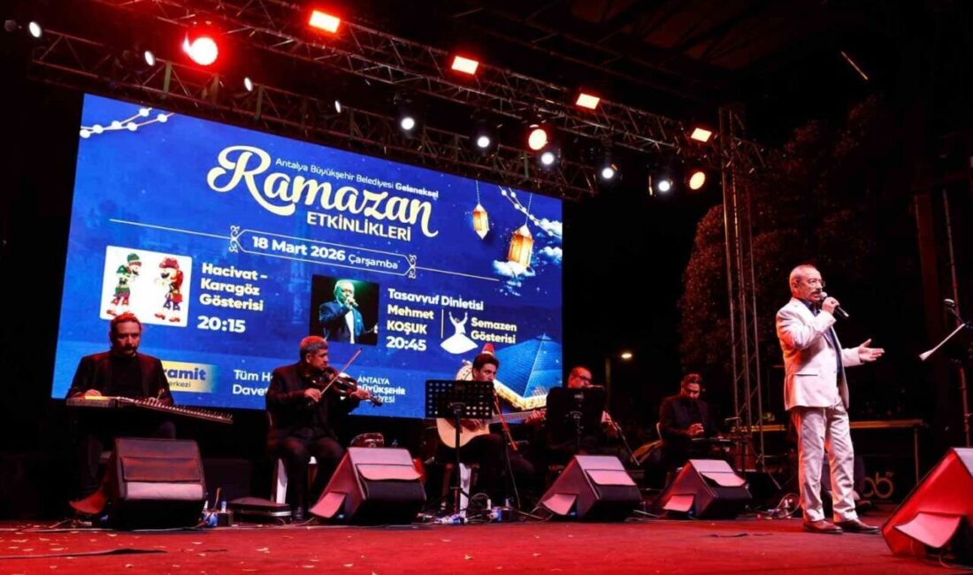 Antalya Büyükşehir Belediyesi tarafından her yıl geleneksel olarak düzenlenen Ramazan