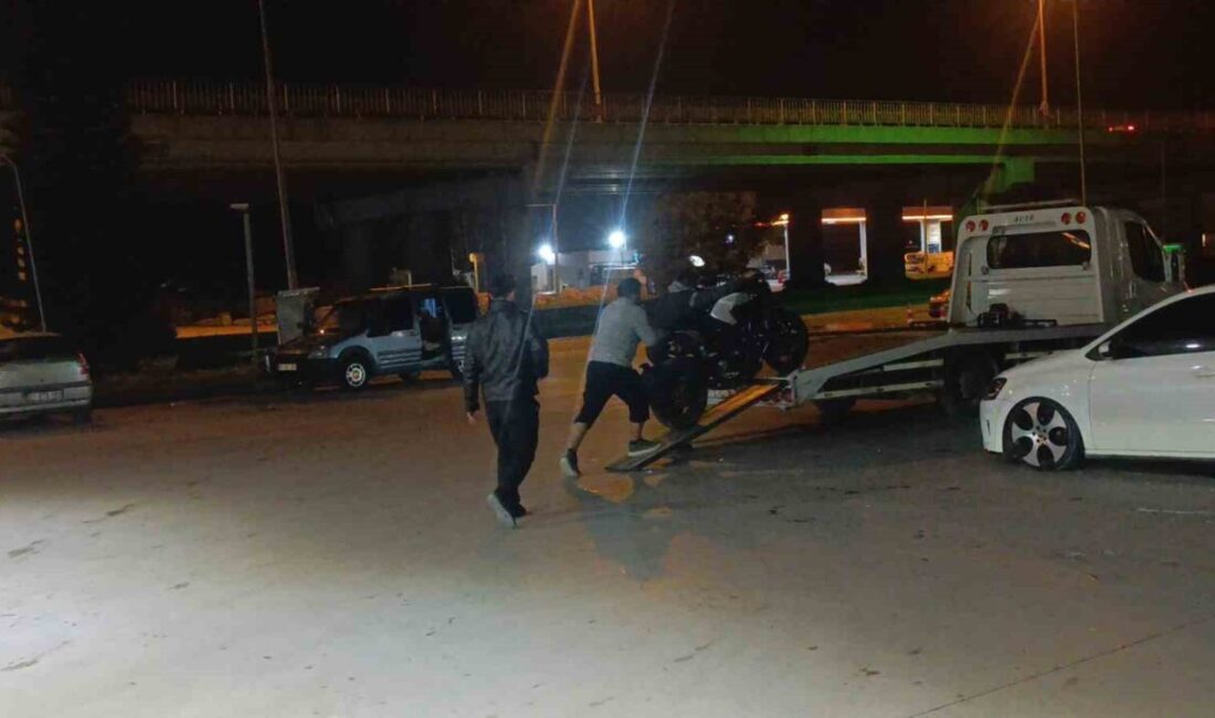 Antalya’nın Manavgat ilçesinde trafik ekiplerinin devriye görevi sırasında yaptığı denetimde,