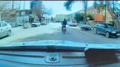 Adana’nın Kozan ilçesinde polisin “dur” ihtarına uymayarak kaçan motosiklet sürücüsü,
