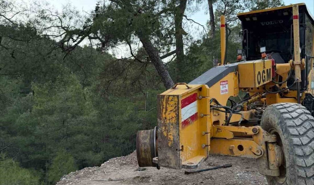 Isparta’nın Eğirdir ilçesinde bir iş makinesinin lastiğini değiştirdiği sırada aşırı