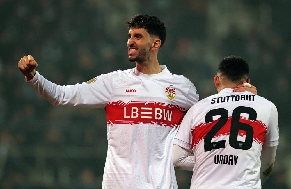 Almanya Bundesliga ekibi Stuttgart’ta top koşturan milli futbolcu Atakan Karazor,