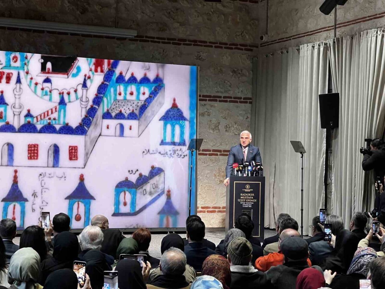 Kültür ve Turizm Bakanı Mehmet Nuri Ersoy, Kazasker Mustafa İzzet