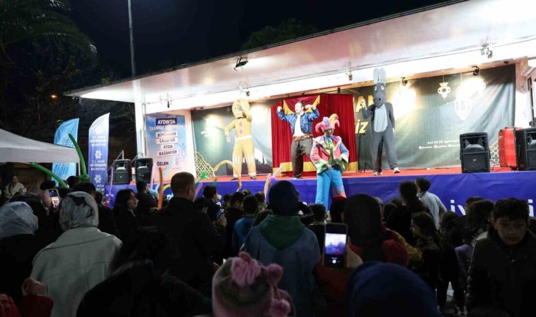 Aydın Büyükşehir Belediyesi tarafından Ramazan ayı boyunca kentin farklı noktalarında