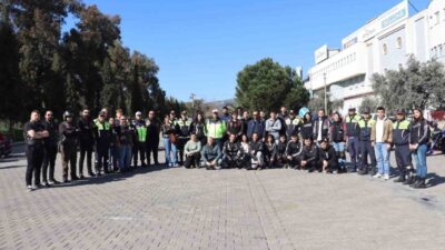Aydın’da motosiklet kazalarının önüne geçmek ve sürücülerin trafikte daha bilinçli