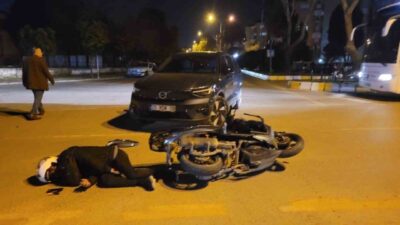 Aydın’ın Efeler ilçesinde otomobil ile motosikletin çarpışması sonucu 2 kişi