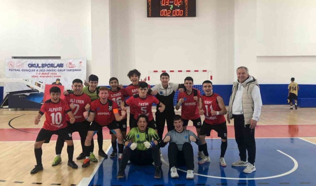 Aydın Futsal İl Şampiyonu olan Adnan Menderes Anadolu İmam Hatip