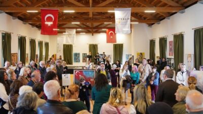 2. Ulusal Kadın Ressamlar Karma Resim Sergisi’nin açılışı Balıkesir’in Ayvalık