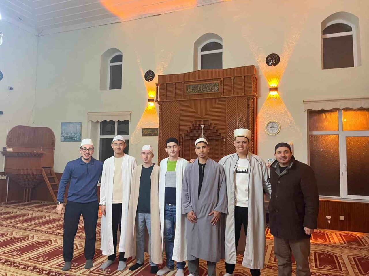 Kırklareli’nin Babaeski ilçesinde Diyanet İşleri Başkanlığı tarafından yürütülen “Mihrapta, Minberde