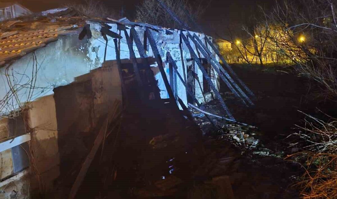 Kırklareli’nin Babaeski ilçesinde müstakil evde çıkan yangında yalnız yaşayan bir