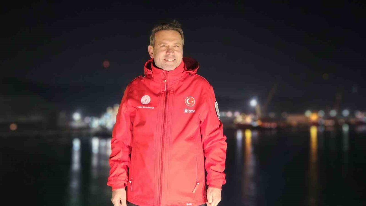 Enerji ve Tabii Kaynaklar Bakanı Alparslan Bayraktar, Filyos Limanı’nda demirli