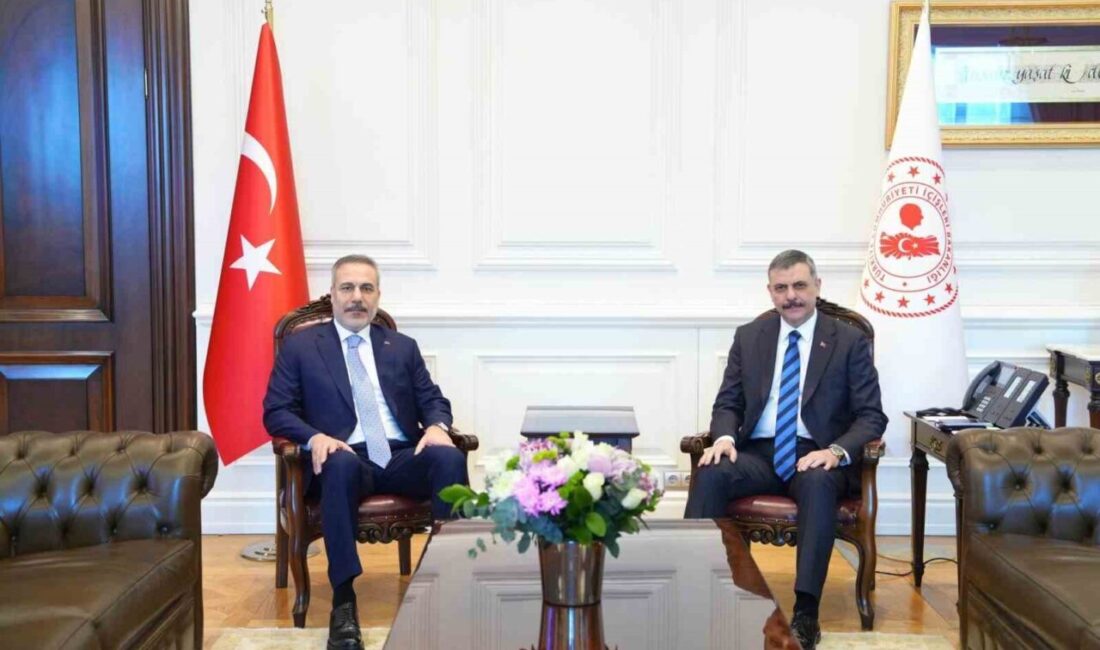 Dışişleri Bakanı Hakan Fidan, İçişleri Bakanı Mustafa Çiftçi’ye hayırlı olsun