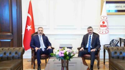 Dışişleri Bakanı Hakan Fidan, İçişleri Bakanı Mustafa Çiftçi’ye hayırlı olsun