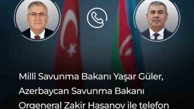 Milli Savunma Bakanı Yaşar Güler, Azerbaycan Savunma Bakanı Orgeneral Zakir