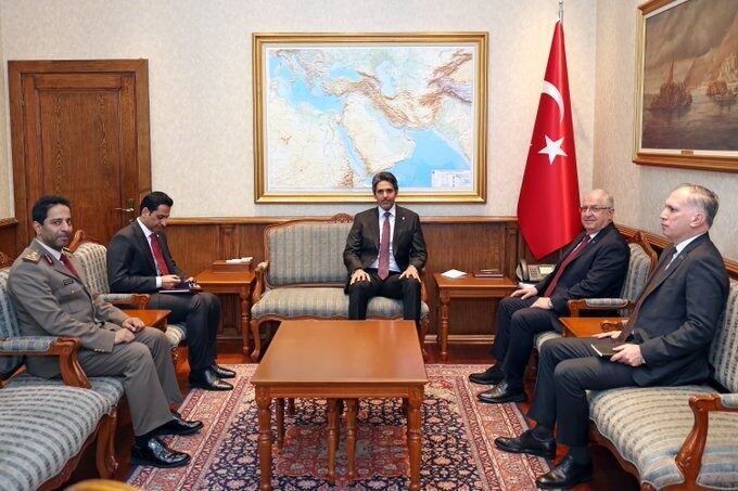 Milli Savunma Bakanı Yaşar Güler, Katar’ın Ankara Büyükelçisi Faisal bin