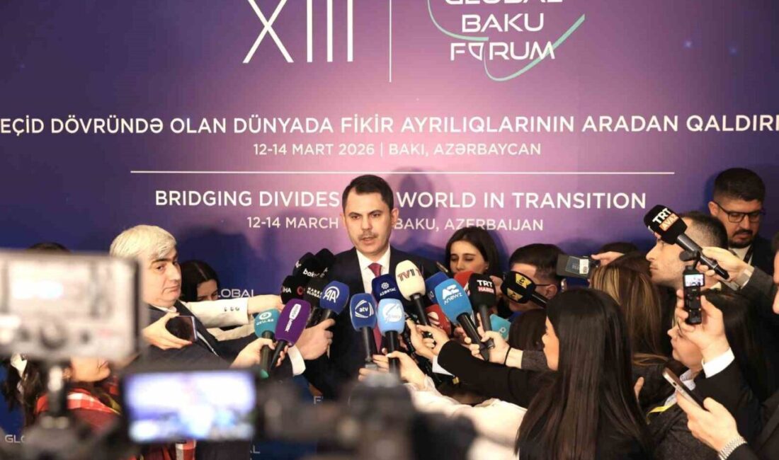 Azerbaycan’da Küresel Bakü Forumu’nda konuşan Çevre, Şehircilik ve İklim Değişikliği