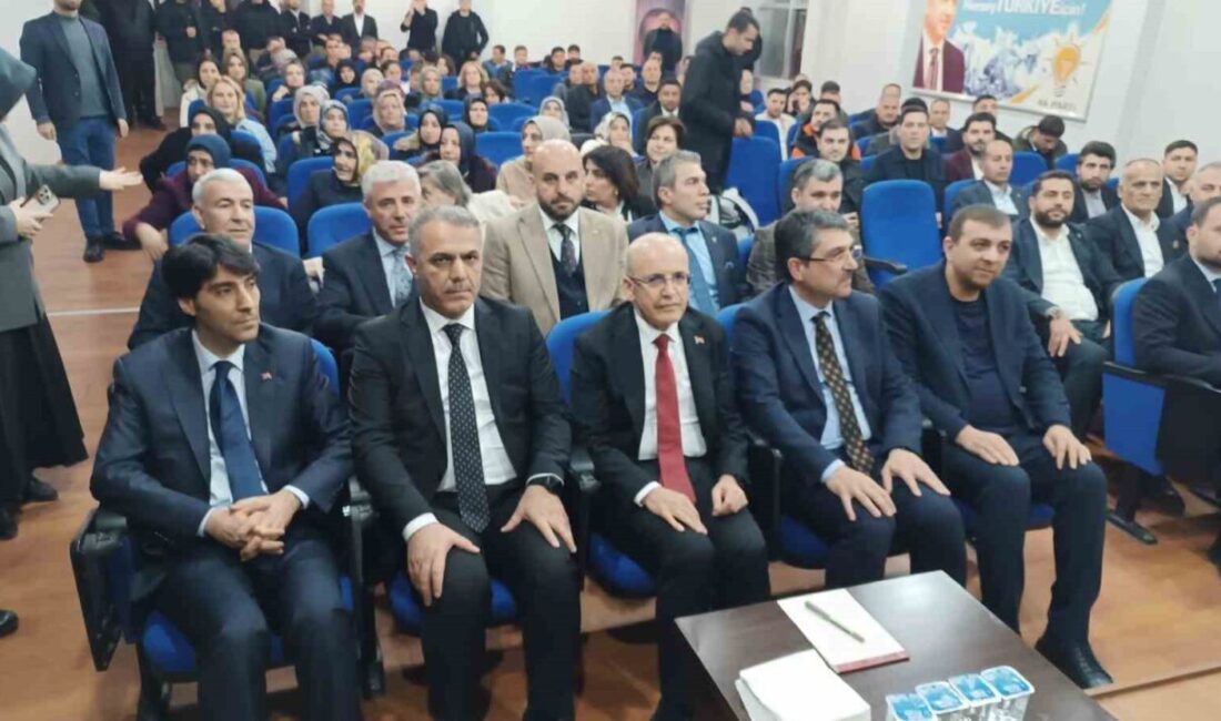 Hazine ve Maliye Bakanı Mehmet Şimşek, Batman’da AK Parti İl