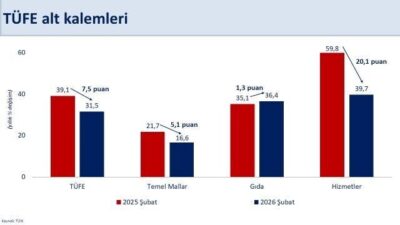 Hazine ve Maliye Bakanı Mehmet Şimşek, “Şubatta aylık enflasyon yüzde