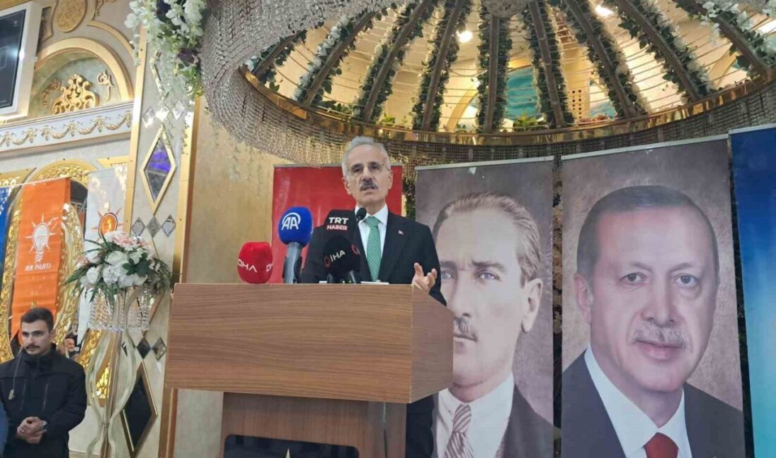 Ulaştırma ve Altyapı Bakanı Abdülkadir Uraloğlu, “Türkiye’nin ulaşım ve iletişim